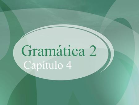 Gramática 2 Capítulo 4. Verbs with reflexive pronouns and D.O.s You can use a reflexive pronoun with a direct object. The DO is usually a part of the.