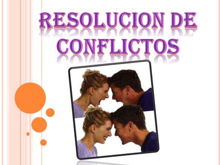 RESOLUCION DE CONFLICTOS