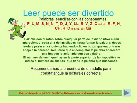 Leer puede ser divertido