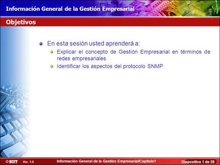 Instalando Windows XP Professional Usando la Instalación Asistida Ver. 1.0 Información General de la Gestión Empresarial Información General de la Gestión.