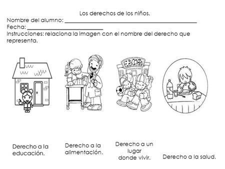 Los derechos de los niños.