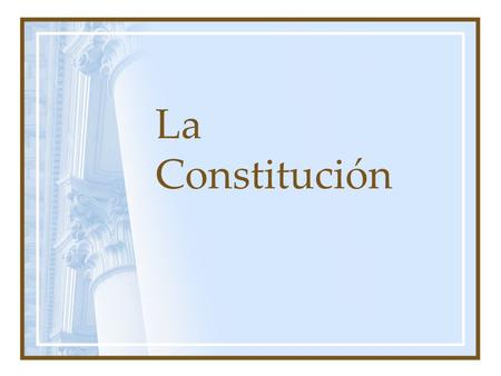 La Constitución. Constitución La Ley 600 (P.L. 81-600), que fue aprobada por el Congreso de Estados Unidos, autorizó al pueblo de Puerto Rico a desarrollar.