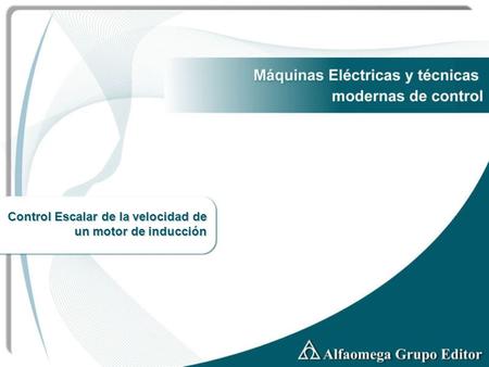 Control Escalar de la velocidad de un motor de inducción