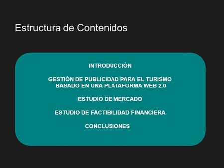 Estructura de Contenidos