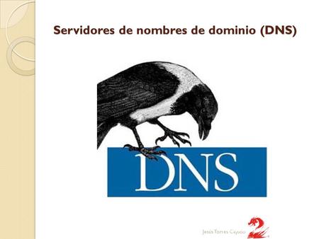 Servidores de nombres de dominio (DNS) Jesús Torres Cejudo.