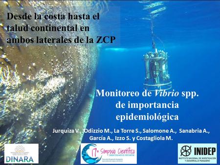 Monitoreo de Vibrio spp. de importancia epidemiológica