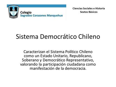 Sistema Democrático Chileno
