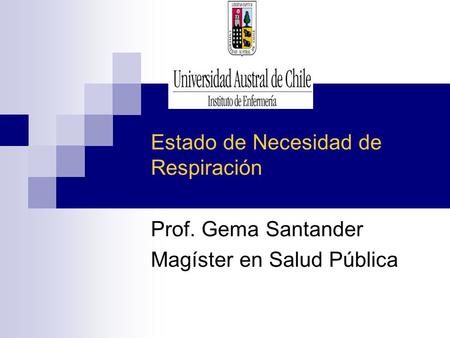 Estado de Necesidad de Respiración
