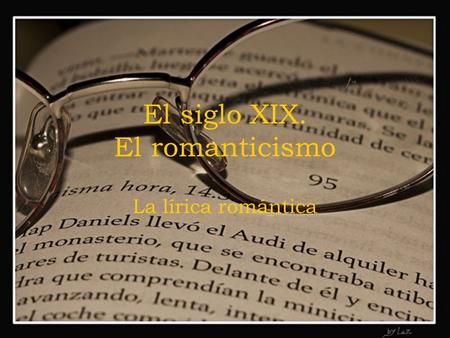 El siglo XIX. El romanticismo