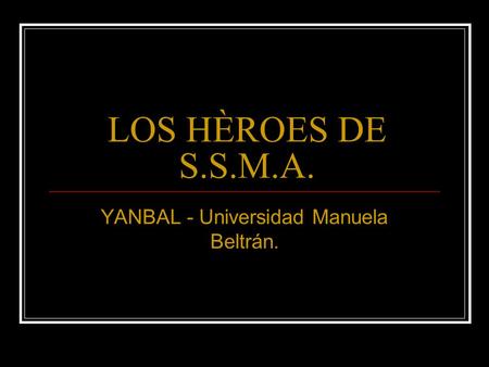 YANBAL - Universidad Manuela Beltrán.