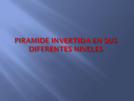  Esta noticia nos entrega las bases de la pirámide invertida en su nivel básico. Ofreciendo un lead al inicio, donde se ve el; ¿Quién?, ¿Qué?, ¿Dónde?,