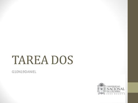 TAREA DOS G10N19DANIEL. Partículas en un cm3 de aire.