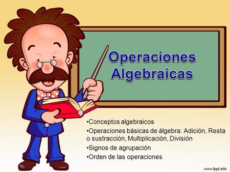 Operaciones Algebraicas