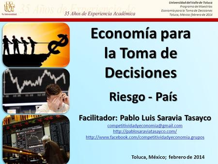 M. en E. Pablo Luis Saravia Tasayco // //  //