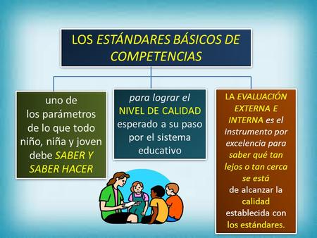 LOS ESTÁNDARES BÁSICOS DE COMPETENCIAS