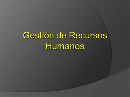 Gestión de Recursos Humanos.  El análisis de puestos es Básico para desarrollar de una mejor manera el aspecto técnico de la Administración de Recursos.