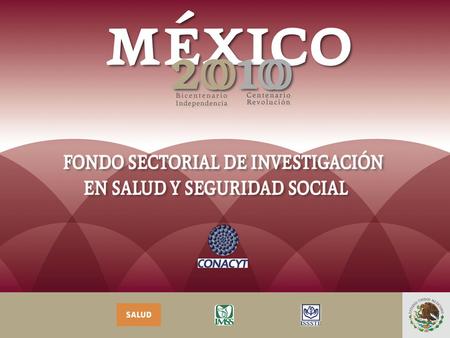 Fondos Sectoriales Son fideicomisos que las dependencias y las entidades de la Administración Pública Federal conjuntamente con el CONACYT, pueden constituir.
