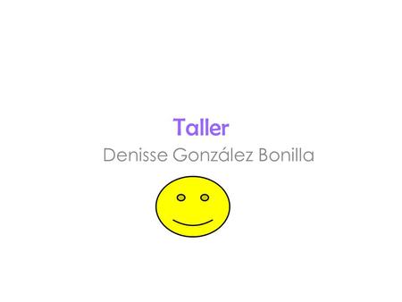 Denisse González Bonilla