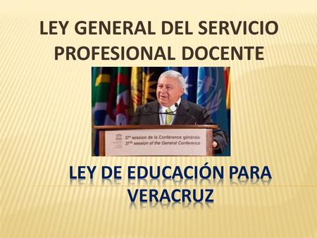 LEY DE EDUCACIÓN PARA VERACRUZ
