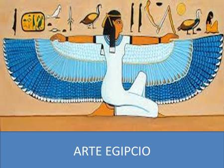 ARTE EGIPCIO.
