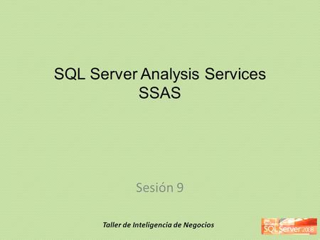 SQL Server Analysis Services SSAS