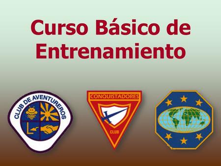 Curso Básico de Entrenamiento