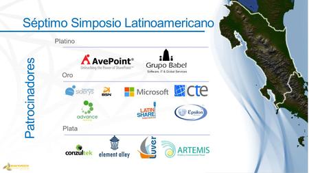 Patrocinadores Séptimo Simposio Latinoamericano. Vladimir Medina PFE