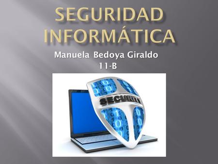 Manuela Bedoya Giraldo 11-B 11-B.  protocolos.  Hackers.  Crackers.  Google chrome.  Virus informático.  antivirus informático.  Publicidad informática.