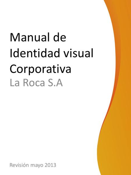 Manual de Identidad visual Corporativa