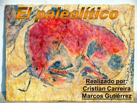 Realizado por: Cristian Carreira Marcos Gutiérrez