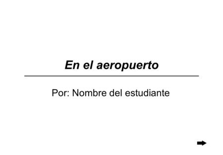 Por: Nombre del estudiante