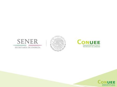 Programa de Eficiencia Energética en Inmuebles de la APF Agosto de 2015.