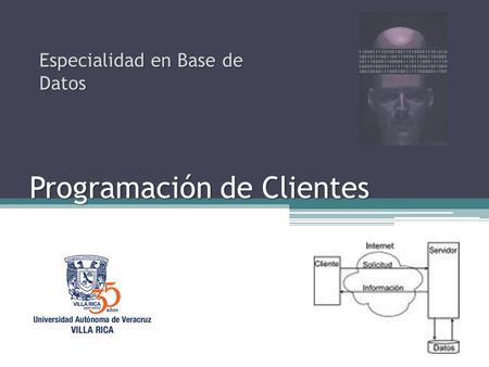 Programación de Clientes Especialidad en Base de Datos.