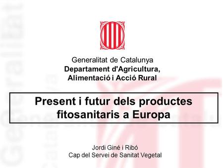 Departament d'Agricultura, Alimentació i Acció Rural