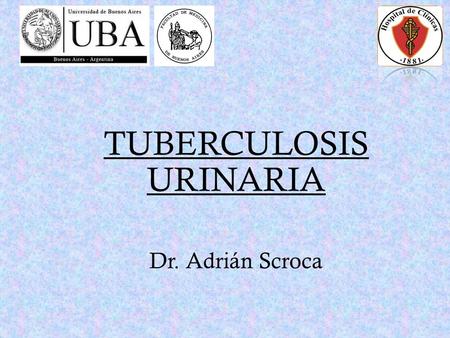 TUBERCULOSIS URINARIA