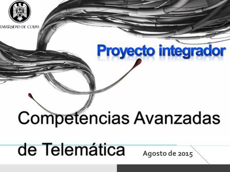 Competencias Avanzadas de Telemática Agosto de 2015.