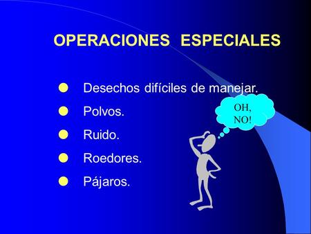 OPERACIONES ESPECIALES