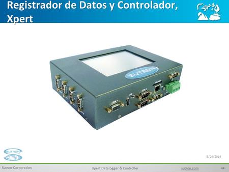 Registrador de Datos y Controlador, Xpert