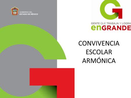 CONVIVENCIA ESCOLAR ARMÓNICA. El presente trabajo obedece a la necesidad de proporcionar a la comunidad educativa, herramientas y estrategias que permitan.