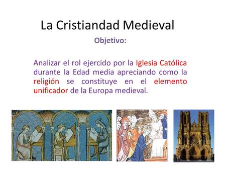 La Cristiandad Medieval