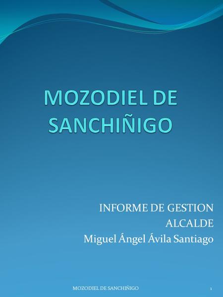 MOZODIEL DE SANCHIÑIGO