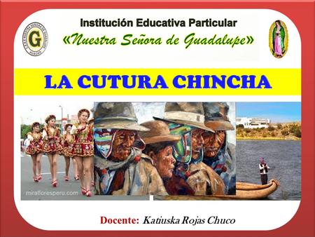 Docente: Katiuska Rojas Chuco