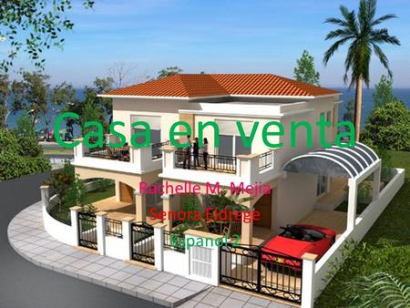 Casa en venta Rachelle M. Mejia Senora Eldrege Espanol 2.