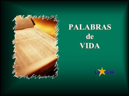 PALABRAS de VIDA Marcos 4, 35-41 12 del Tiempo Ordinario –B «Creer en Jesús es creer que el bien puede y tiene que triunfar sobre el mal. A pesar del.