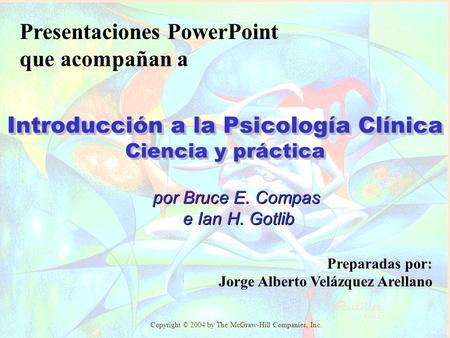 Introducción a la Psicología Clínica Ciencia y práctica