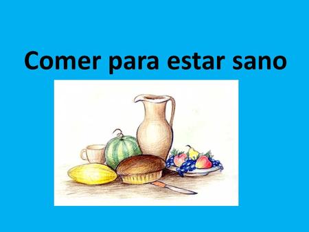 Comer para estar sano. Lunes El lunes, compro el pan, la carne y lechuga y verdura variada para comer la noche.