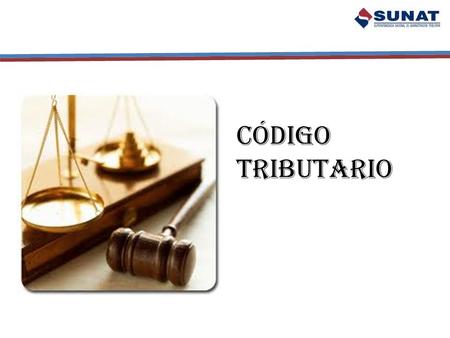 CÓDIGO TRIBUTARIO.