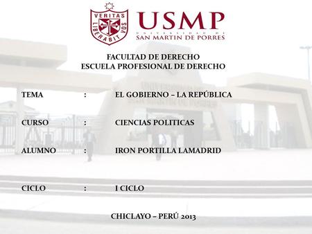 ESCUELA PROFESIONAL DE DERECHO