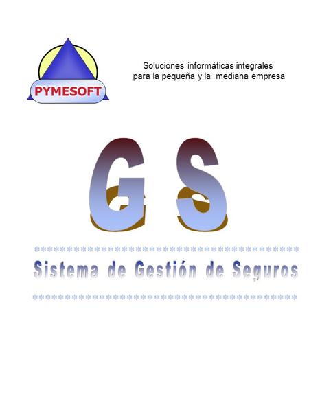 G S Sistema de Gestión de Seguros