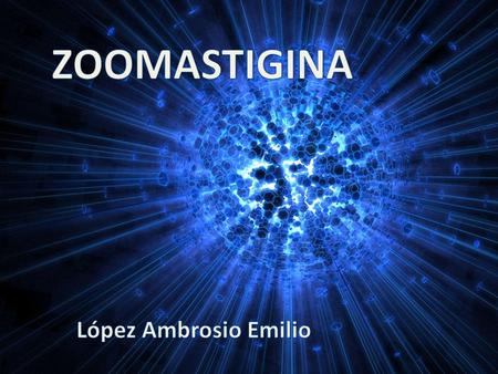 ZOOMASTIGINA López Ambrosio Emilio.